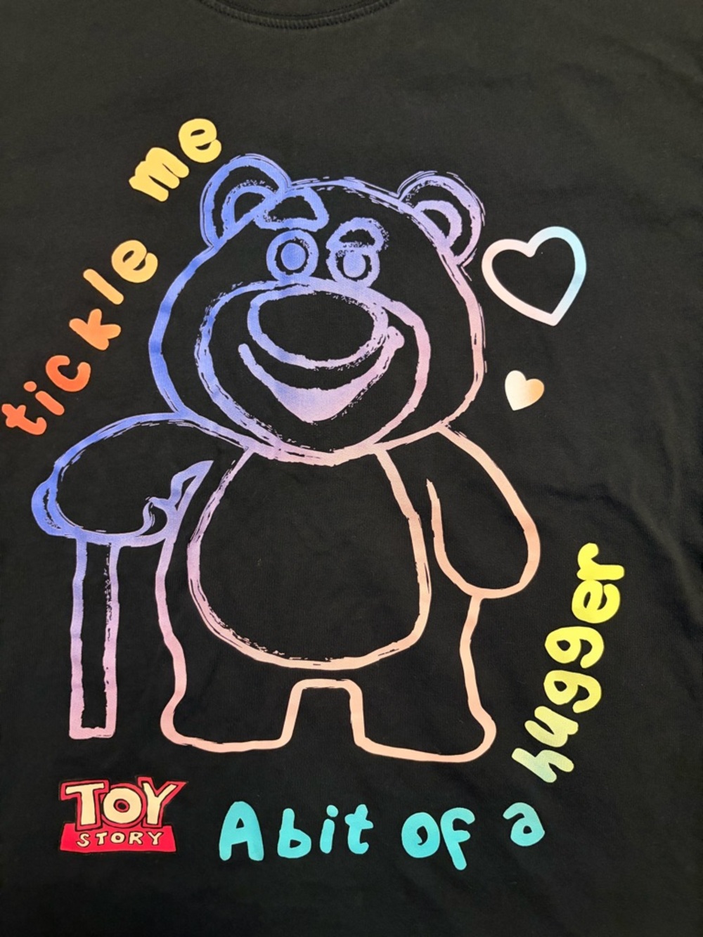 Li-Ning x Disney Toy Story Lotso Bear "A Bit of a Hugger" Graphic Tee Size S - Picture 2 of 5